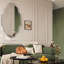 Oval Bathroom Mirror, Aluminium Frame Vanity Mirror with 4mm HD Shatterproof Glass, Wall Mounted Portrait or Landscape-2124695806-2124695802