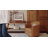 Pocono 29"W Transitional Genuine Leather Swivel Barrel Chair With Solid Wood Base(Set of 2)-24253541