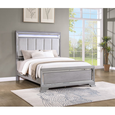 Padua Upholstered Panel Bed