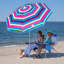 Burnsville 7 ft Beach umbrella with sand anchor