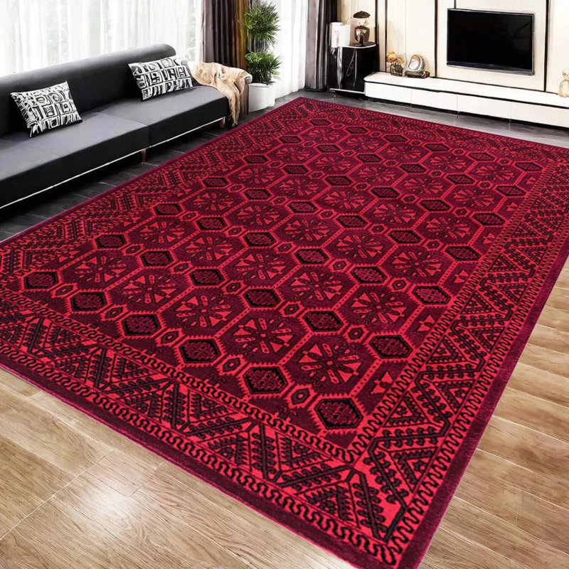 Oriental Indoor / Outdoor Area Rug, Rectangle 200 x 290 cm