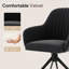 Velvet Upholstered Side Chair-63294282-63294287-63294291
