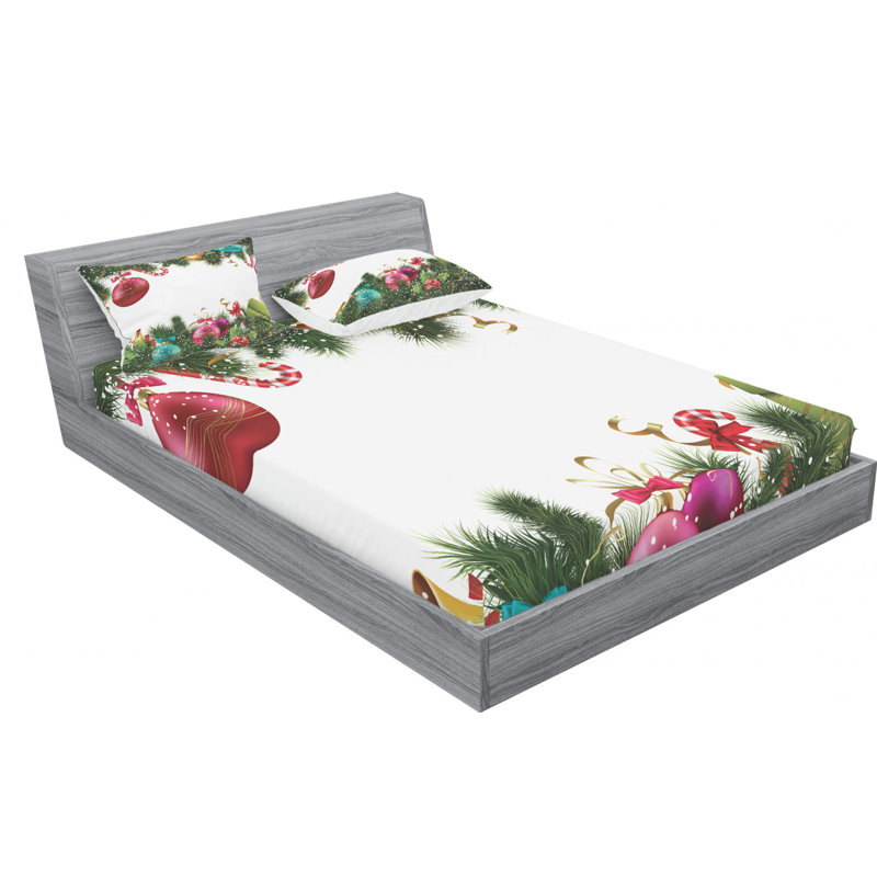 Microfiber Sheet Set, Full Sheet Set with Fitted Sheet