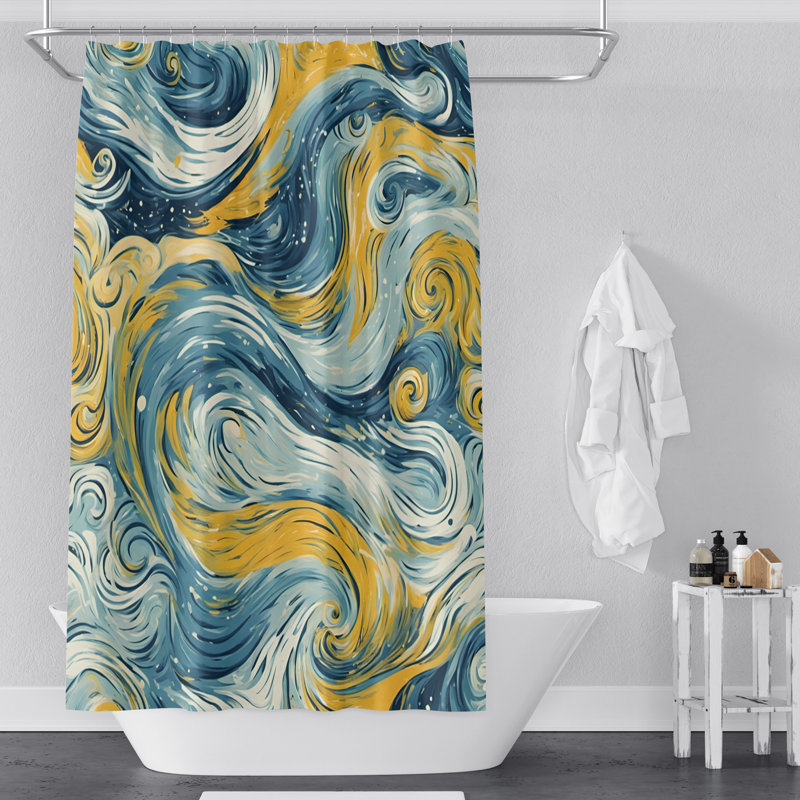 Rideau de douche Piersten, L 70 po x H 72 po
