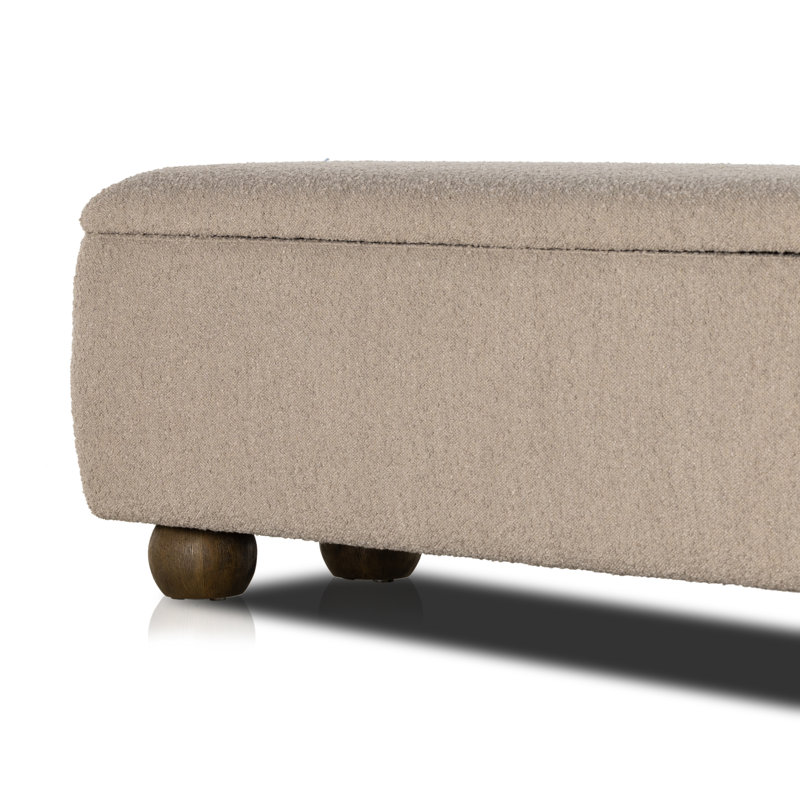Banc de rangement rembourré Kerta