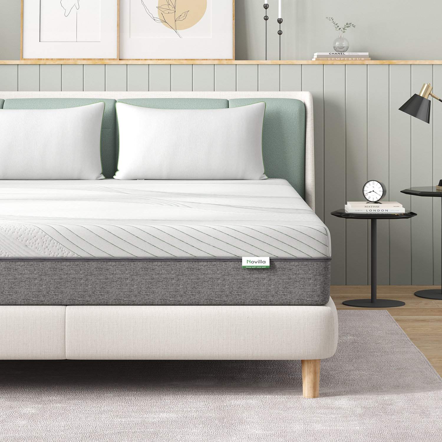 Home 10'' Medium Gel Memory Foam Mattress & Reviews | Wayfair