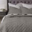 Dalen Ash Grey Linen Quilt-2002978011