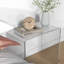 Coffee Table with Acrylic,Sled
