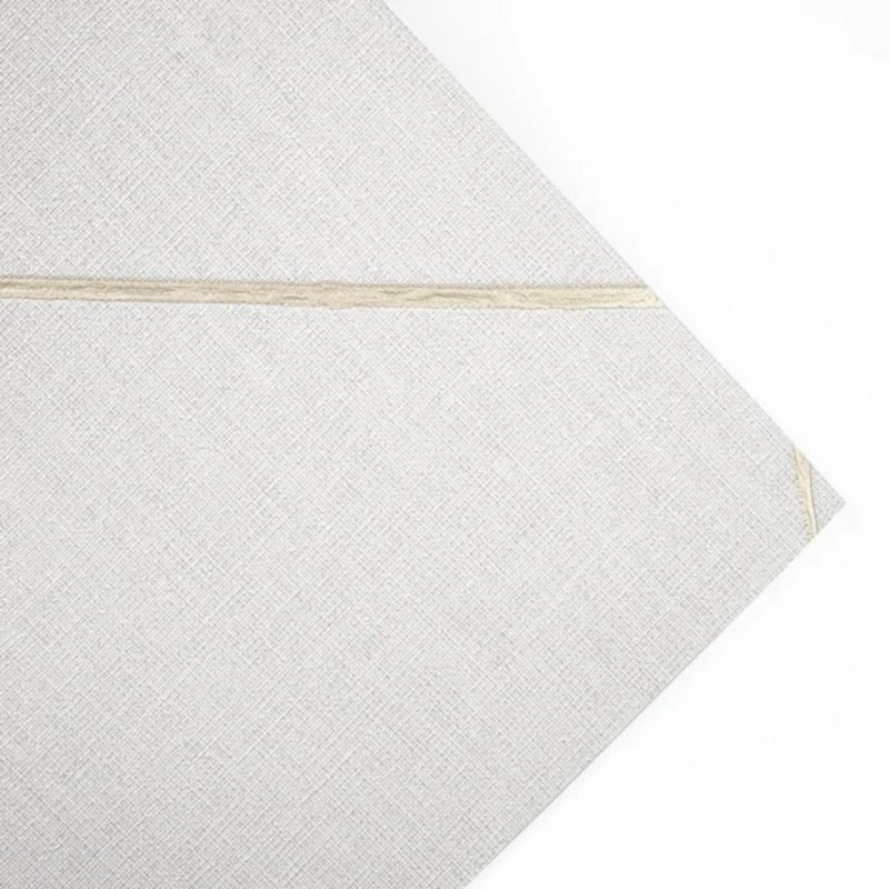 Unito Kintsugi Vinyl/Non-Woven Wallpaper Roll, Pearl