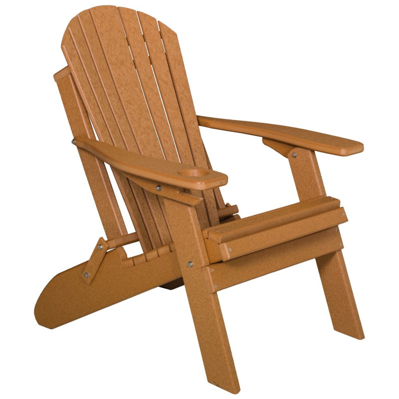 Brijido Outdoor Adirondack Chair, Cedar