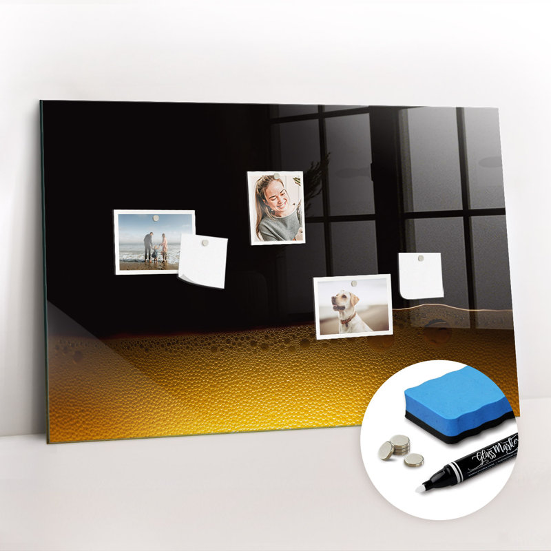 Orange Juice Magnetic Wall Mounted Dry Erase Board