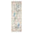 Washable Floral Rug Non-Slip Modern Farmhouse Living Room Carpet, Non-Shedding Low Pile Floor Mats, Foldable Print Accent Indoor Rug for Bedroom, Playroom, Nursery-676316622-677570045