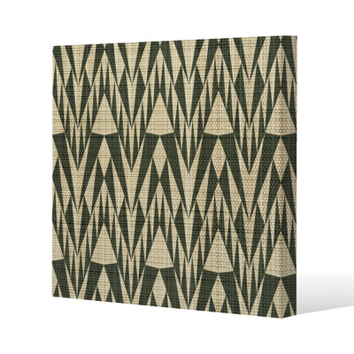 Geo Pattern Slim Style Canvas Print, 15mm Slim Real wood.