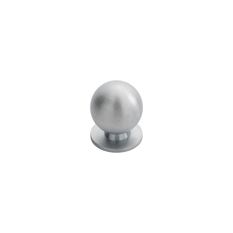 Ball Knob 25Mm, Polished Brass, 2.5cm