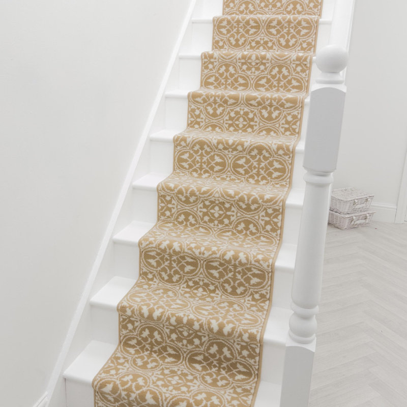Stair Runner Geometric Shapes Area Rug, Stair Runner 60 x 450 cm