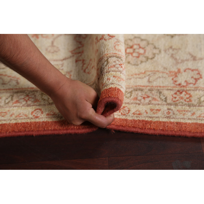 Tapis floral floral Peshawar Chobi noué à la main 6 x 10