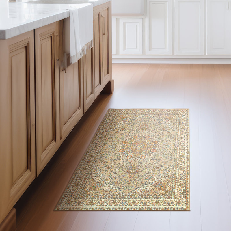 Tapis beige kaki foncé tissé à plat Kenya Kenya, Rectangle 3 pi x 5 pi