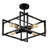 4-Light Metal Semi Flush Mount Ceiling Light-283721174