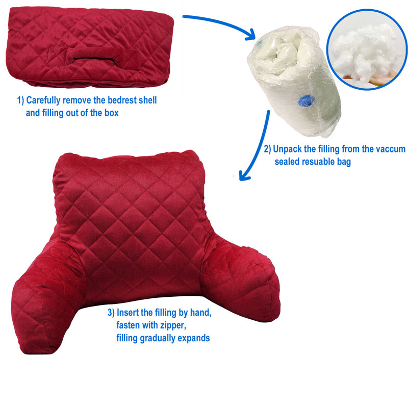 Velvet Throw Pillow Cover & Insert, Tango Red