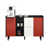 Black/Red is out of stock selected
