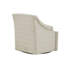 29,85 po Fauteuil oscillant large brun clair avec fauteuil en bois massif et coussin à 360 degrés