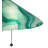 21" High Metro Mente Swirl Glass Table Lamp