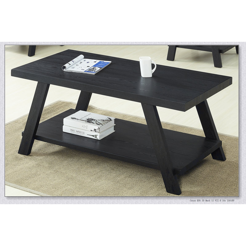 Table basse Athens, Noir