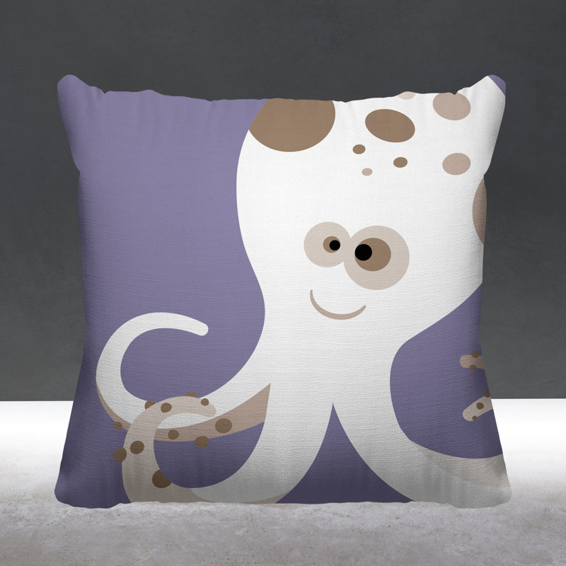Coussin décoratif Octavious, L 19 po x H 19 po, Iris