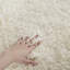 Tapis blanc cassé à poils longs Amoroso-289290639