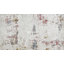 Tapis ivoire / multicolore performant en polyester Dustie-8619690