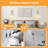 Rgb Dimmable Wireless Wall Sconces,Multi-Color Rechargeable Gold & Grey Glass Wall Sconces (Set Of 2-1928440108-1928440111