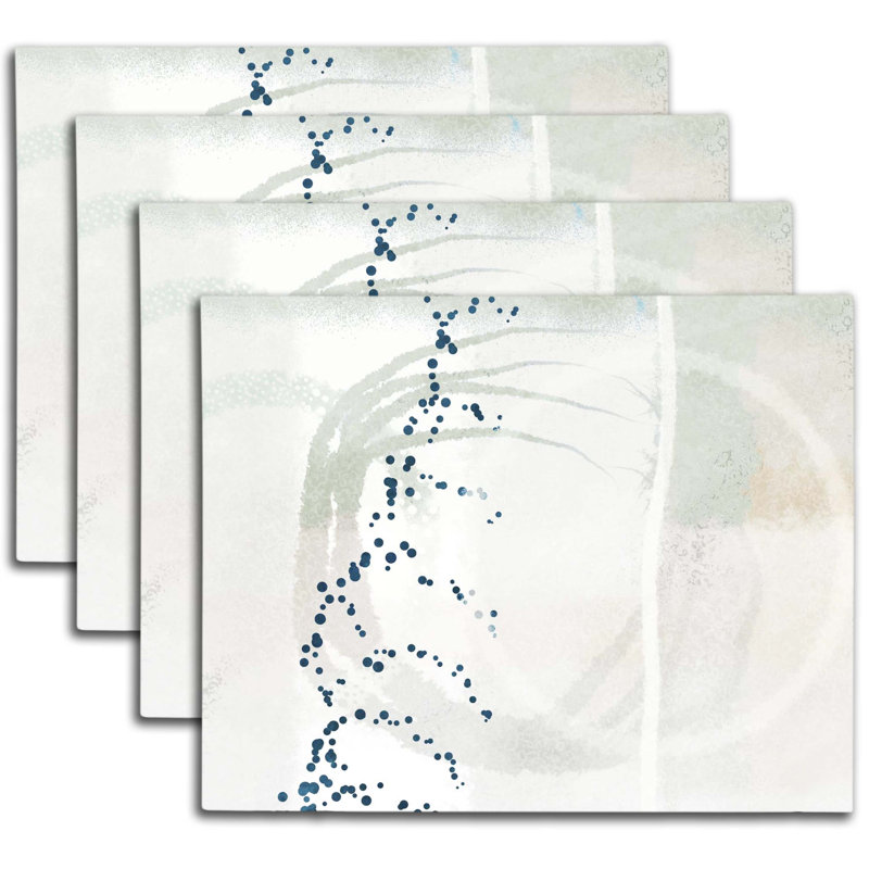 Napperon abstrait en polyester