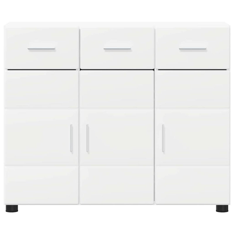 Rectangle Accent Cabinet, White
