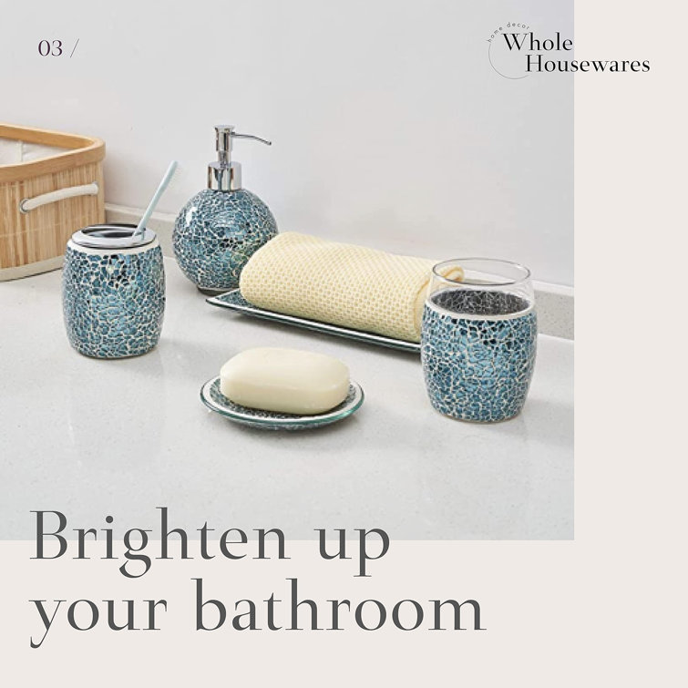  WHOLE HOUSEWARES, Bathroom Accessory Set