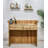 47.24" Brown Standard Solid Reception Desk