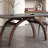 Modern rectangular dining table and chair-102234496
