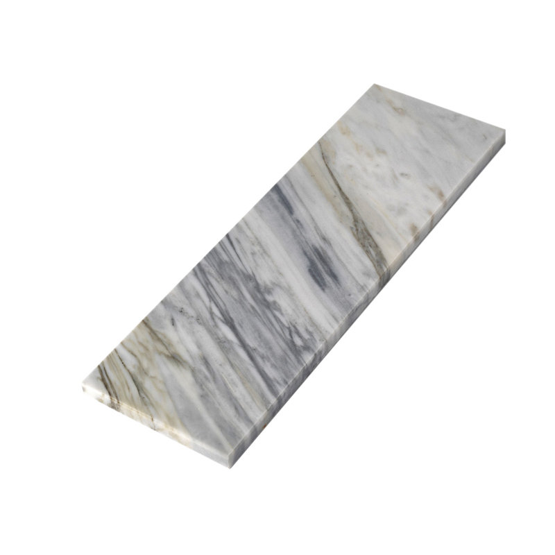 4" X 12" Honed Subway Marble Tile, Dark Gray