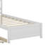 Base de lit simple avec lit gigogne en bois-1496115456