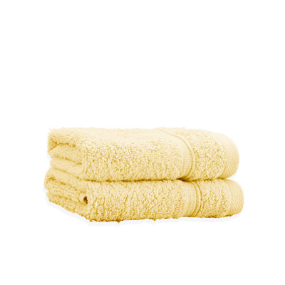 Zero Twist Cotton Face Cloth Pair