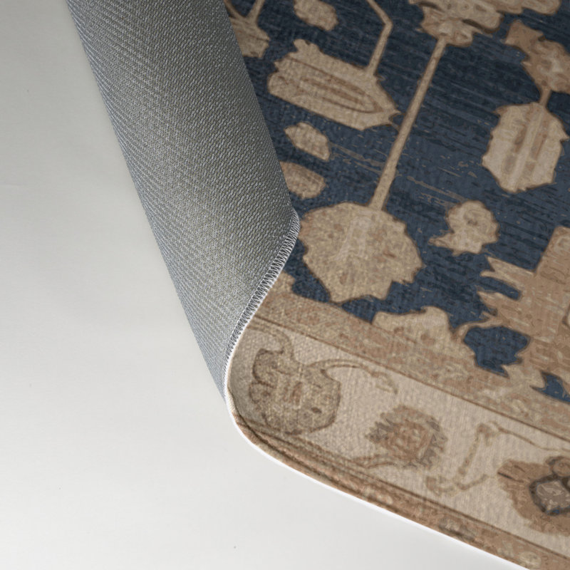 Overdyed Brown Indoor and Outdoor Area Rug, Rectangle 9' x 12'
