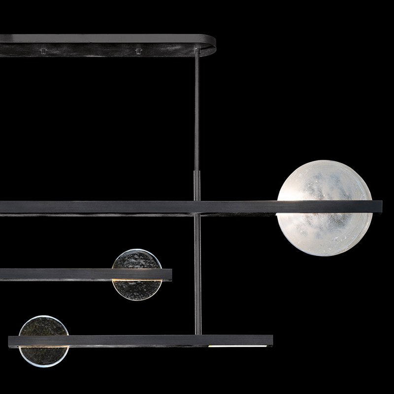 Selene 4 - Light LED Pendant, Black