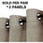 Linen Blend Sheer Curtain Pair-1229235166-1229235167