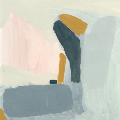 Muted Composition II by Jennifer Goldberger - Wrapped Canvas Painting
