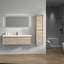Meuble-lavabo mural simple l 58,6 po x P 19,6 po x H 17,7 po Bella-102493843