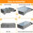 Ebern Designs Fabric Underbed Storage