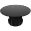 Brosche Round Mahogany Wood Dining Table