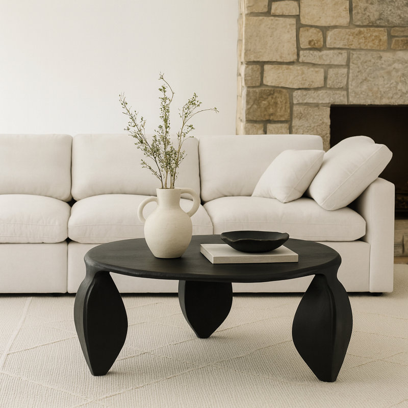 Table basse Pueblo, Noir