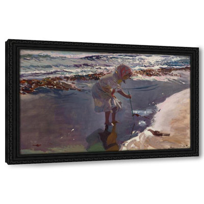 Buscando mariscos, playa de Valencia (1907)