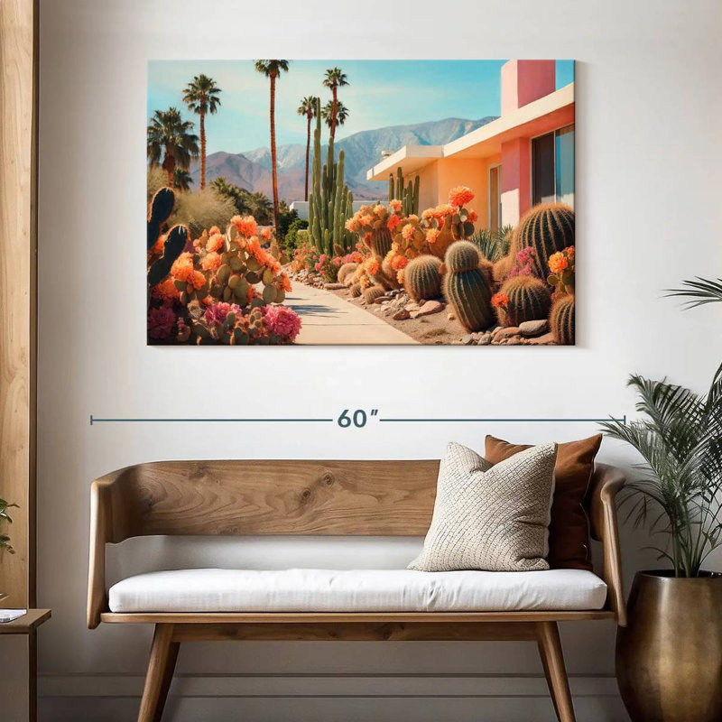 Harnek Cactusland I, H 32 po x l 48 po