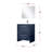 Lafarre 30'' Single Bathroom Vanity with Marble Top with Mirror-113110524-97832500